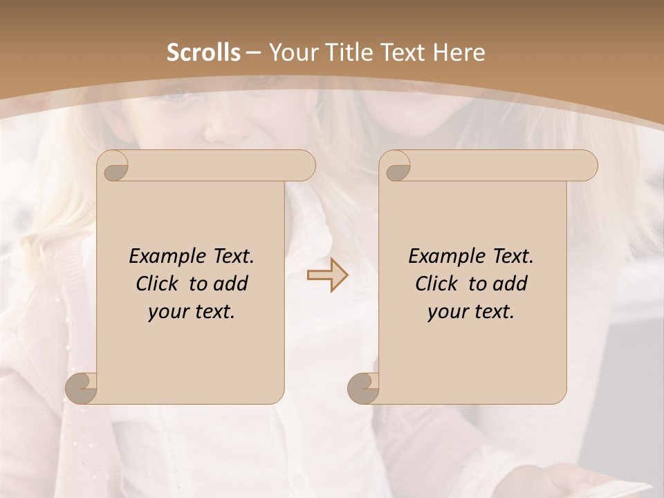 Happy Indoors In Studio Indoors At Home PowerPoint Template