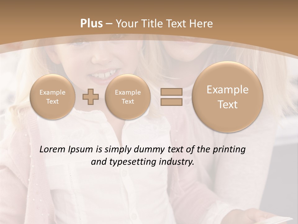 Happy Indoors In Studio Indoors At Home PowerPoint Template