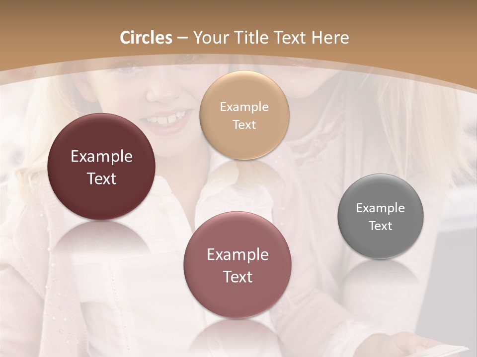 Happy Indoors In Studio Indoors At Home PowerPoint Template