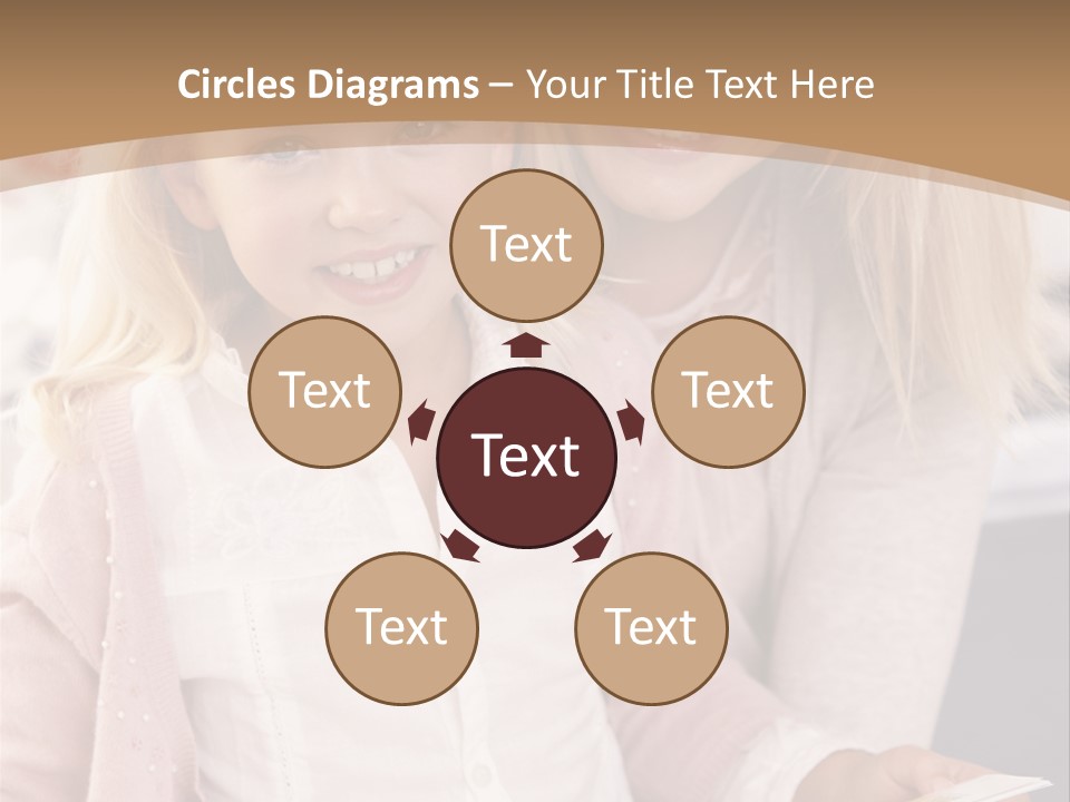 Happy Indoors In Studio Indoors At Home PowerPoint Template