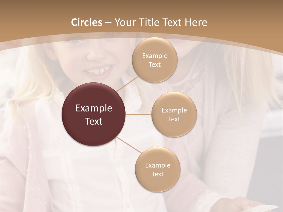 Happy Indoors In Studio Indoors At Home PowerPoint Template