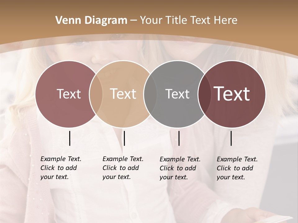 Happy Indoors In Studio Indoors At Home PowerPoint Template
