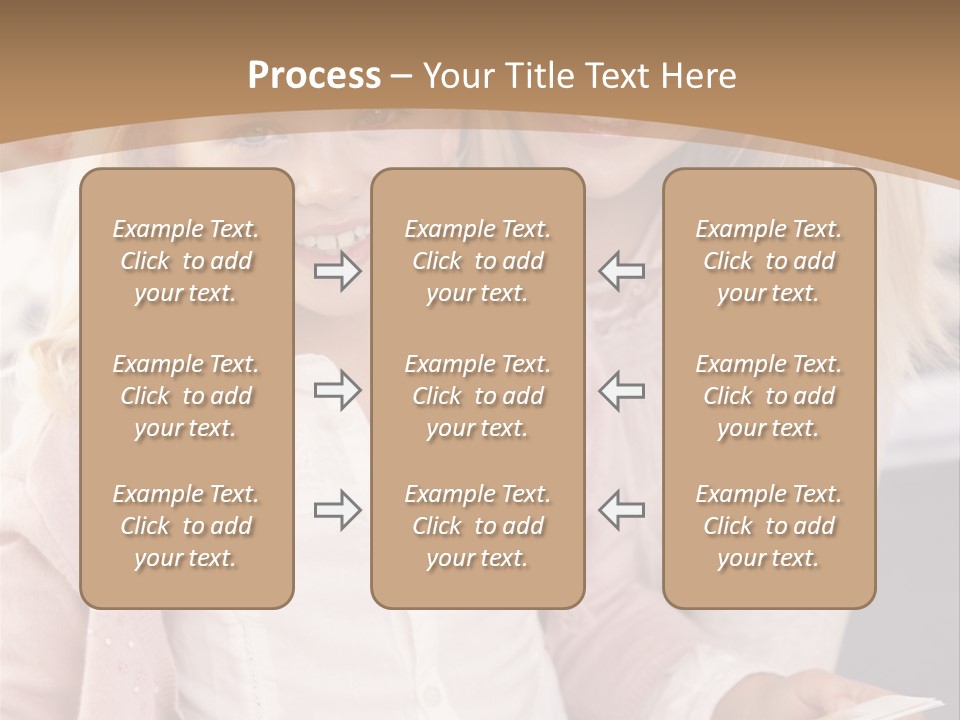 Happy Indoors In Studio Indoors At Home PowerPoint Template