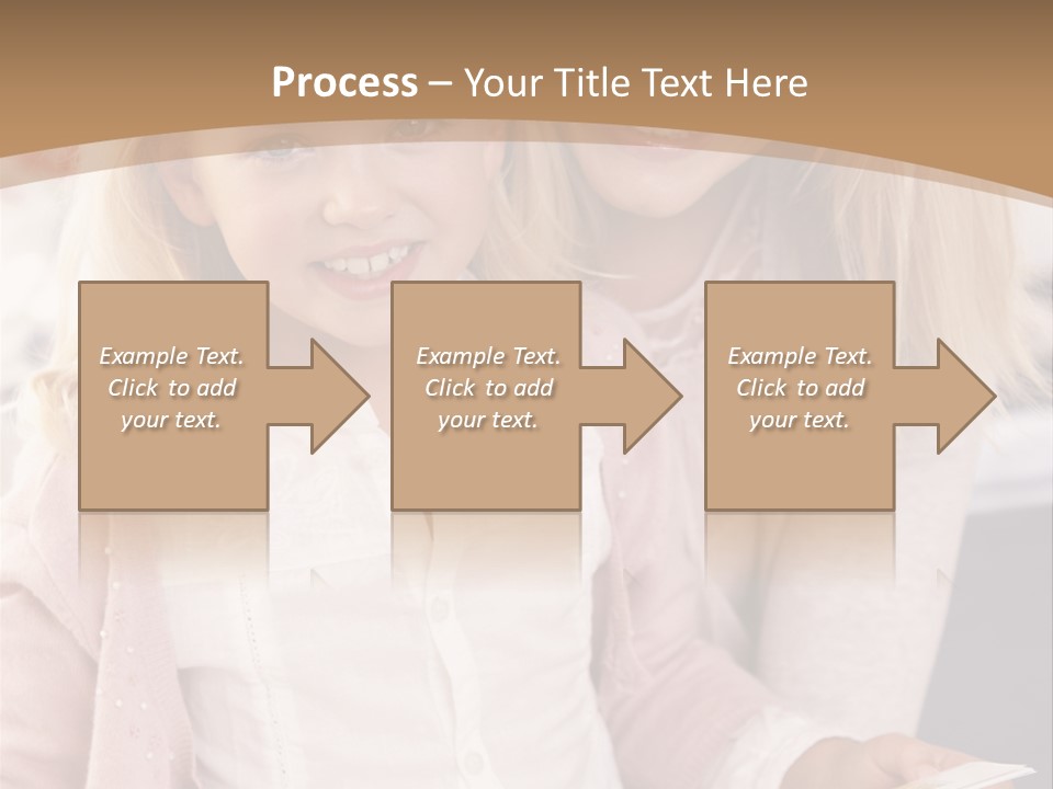 Happy Indoors In Studio Indoors At Home PowerPoint Template
