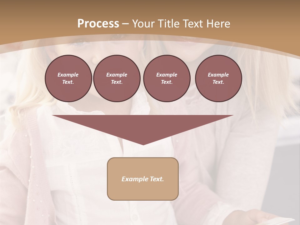 Happy Indoors In Studio Indoors At Home PowerPoint Template