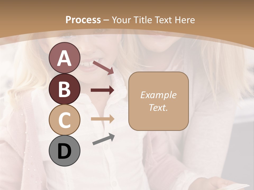 Happy Indoors In Studio Indoors At Home PowerPoint Template