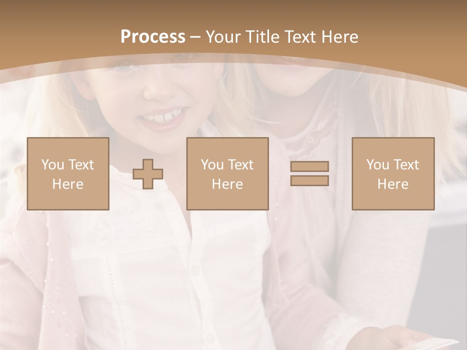 Happy Indoors In Studio Indoors At Home PowerPoint Template