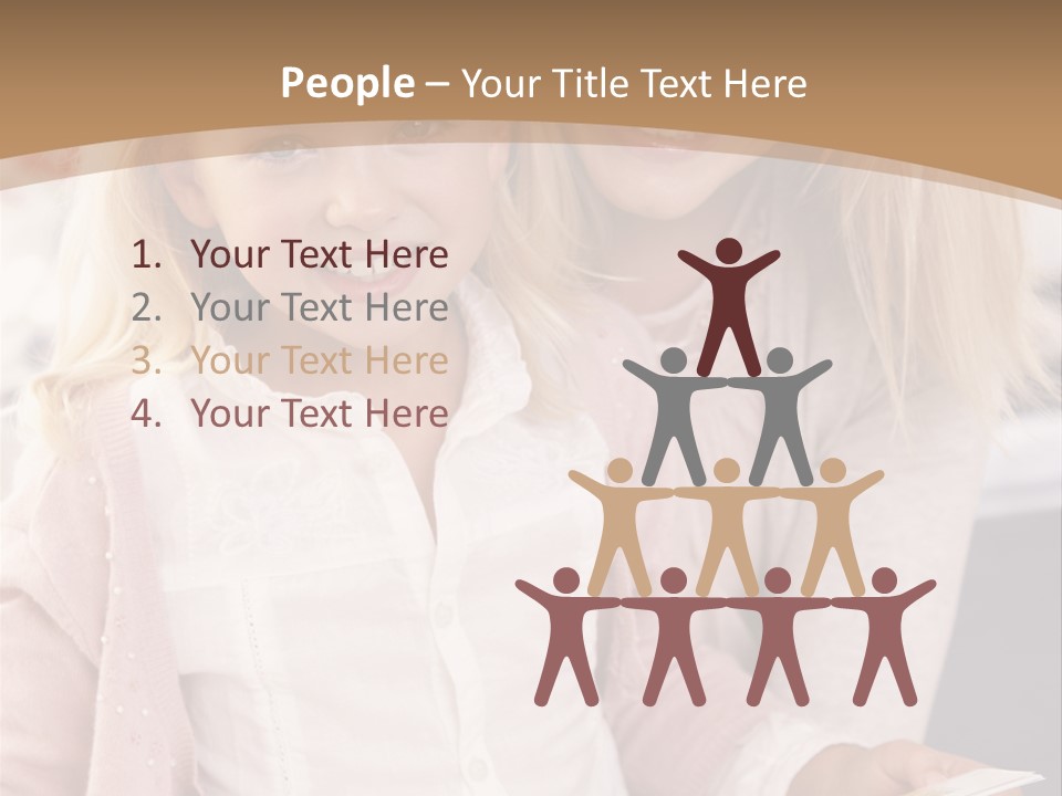 Happy Indoors In Studio Indoors At Home PowerPoint Template