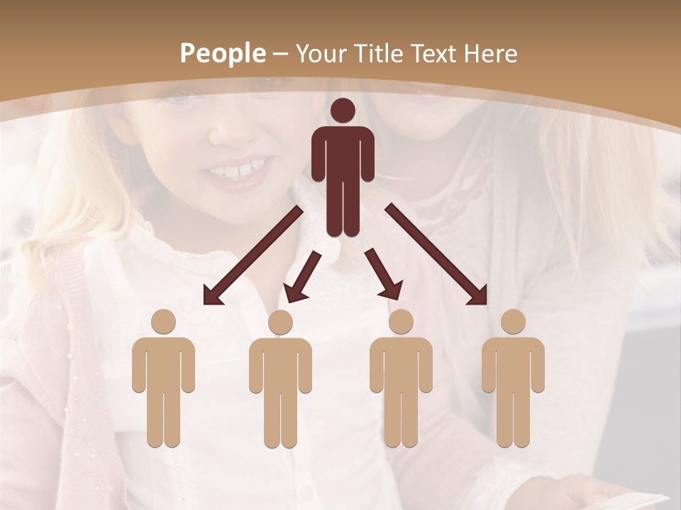 Happy Indoors In Studio Indoors At Home PowerPoint Template