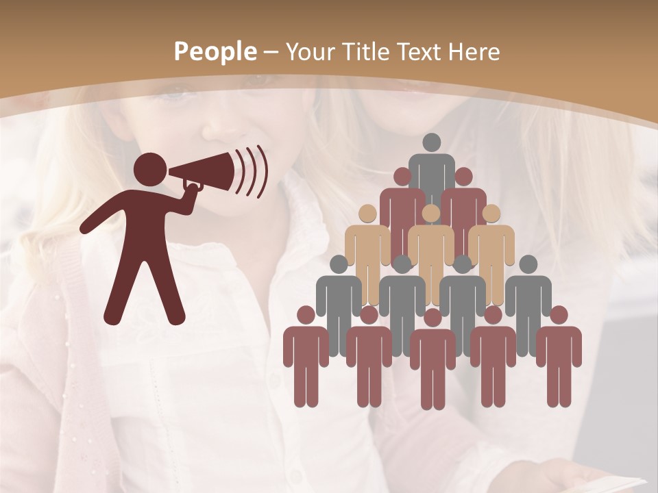 Happy Indoors In Studio Indoors At Home PowerPoint Template