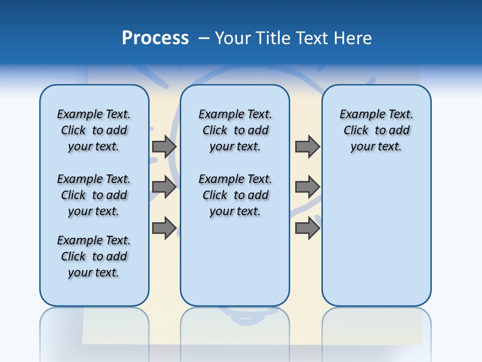 A Piece Of Paper With A Drawing Of A Light Bulb On It PowerPoint Template