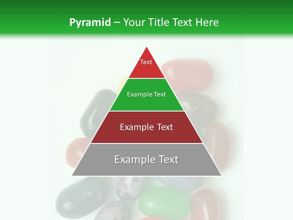 Isolated Fruit Blue PowerPoint Template