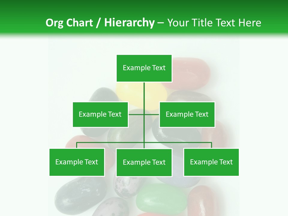 Isolated Fruit Blue PowerPoint Template