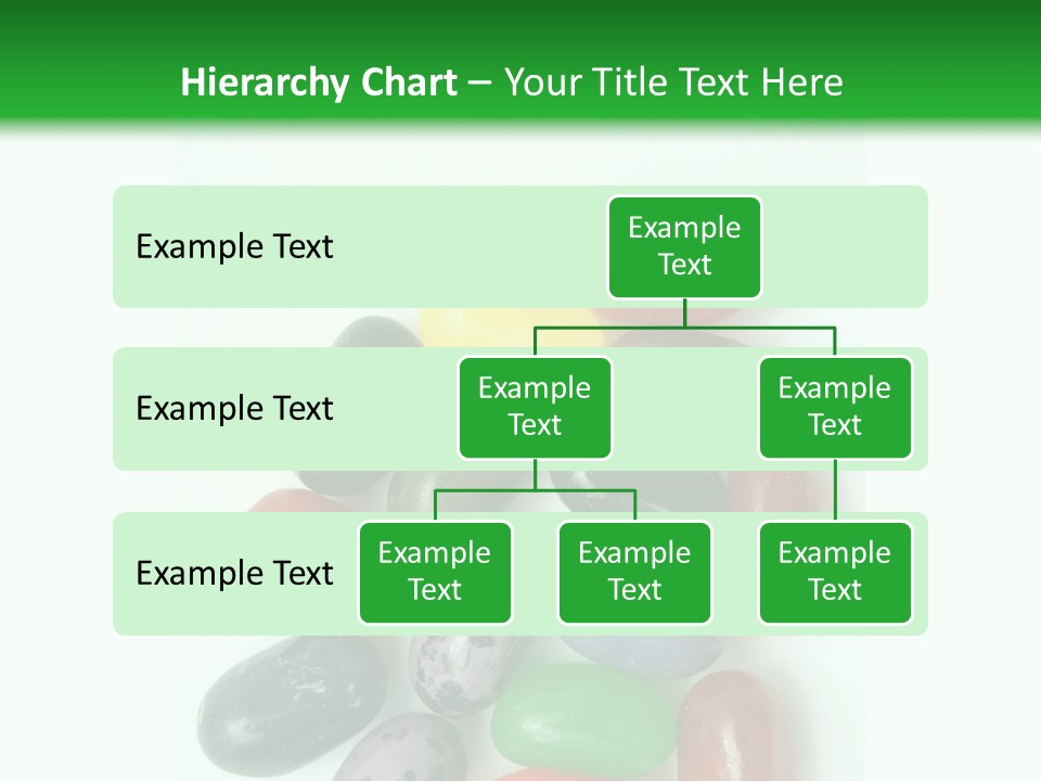 Isolated Fruit Blue PowerPoint Template