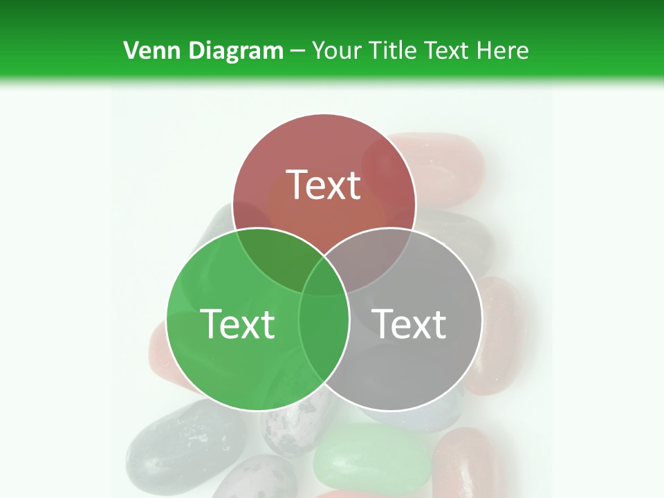 Isolated Fruit Blue PowerPoint Template