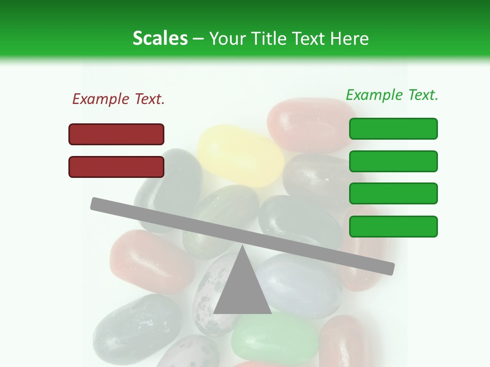 Isolated Fruit Blue PowerPoint Template