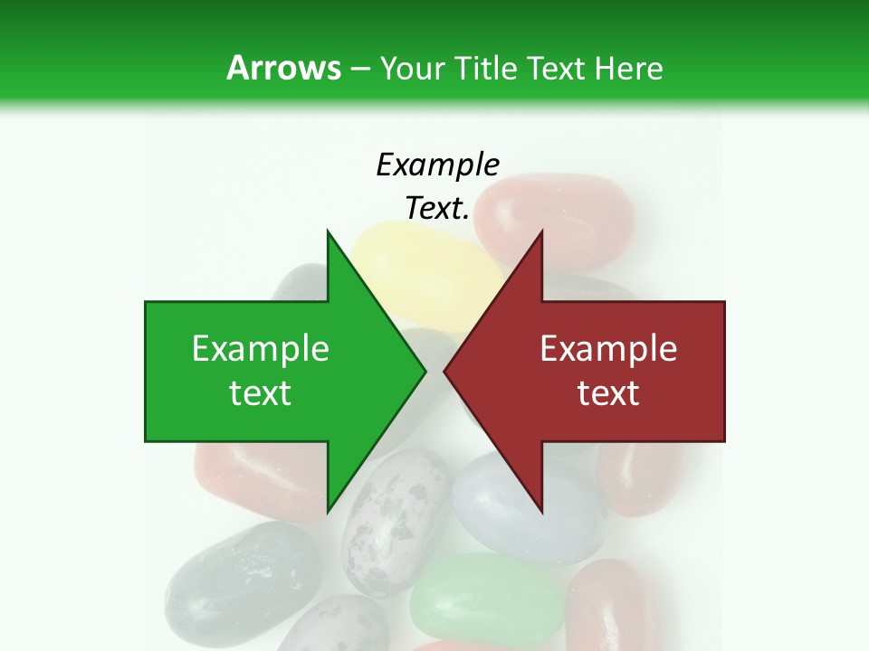 Isolated Fruit Blue PowerPoint Template