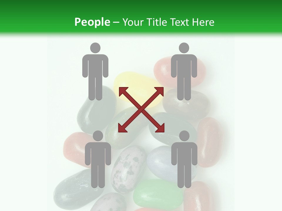 Isolated Fruit Blue PowerPoint Template