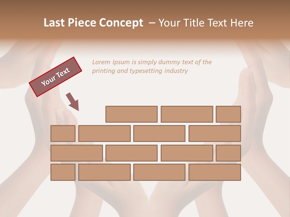 A Group Of Hands Making A Heart Shape PowerPoint Template