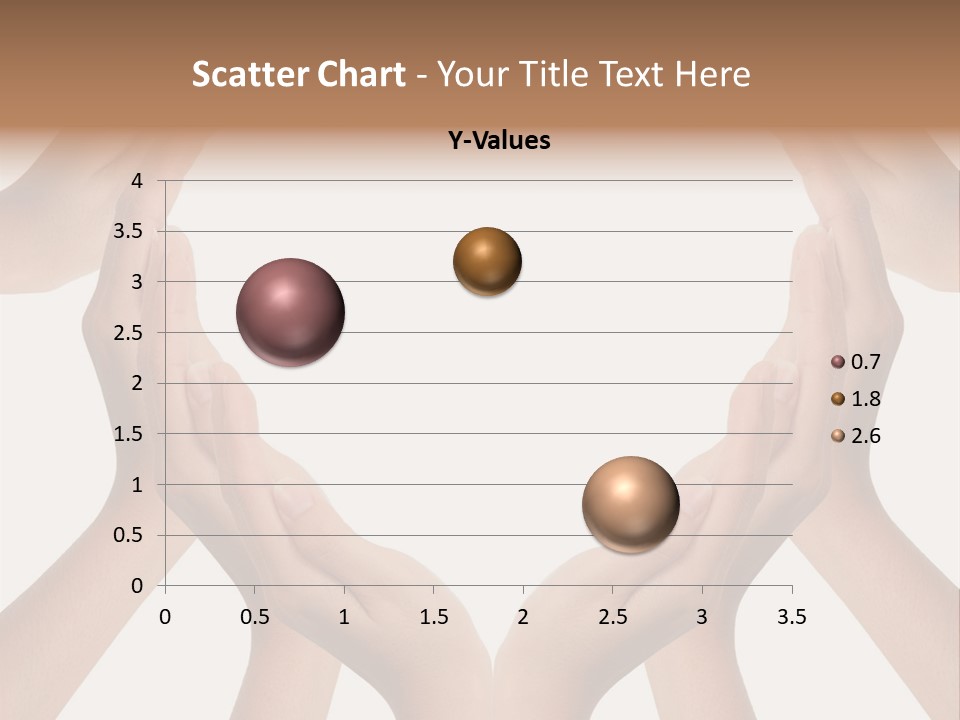 A Group Of Hands Making A Heart Shape PowerPoint Template