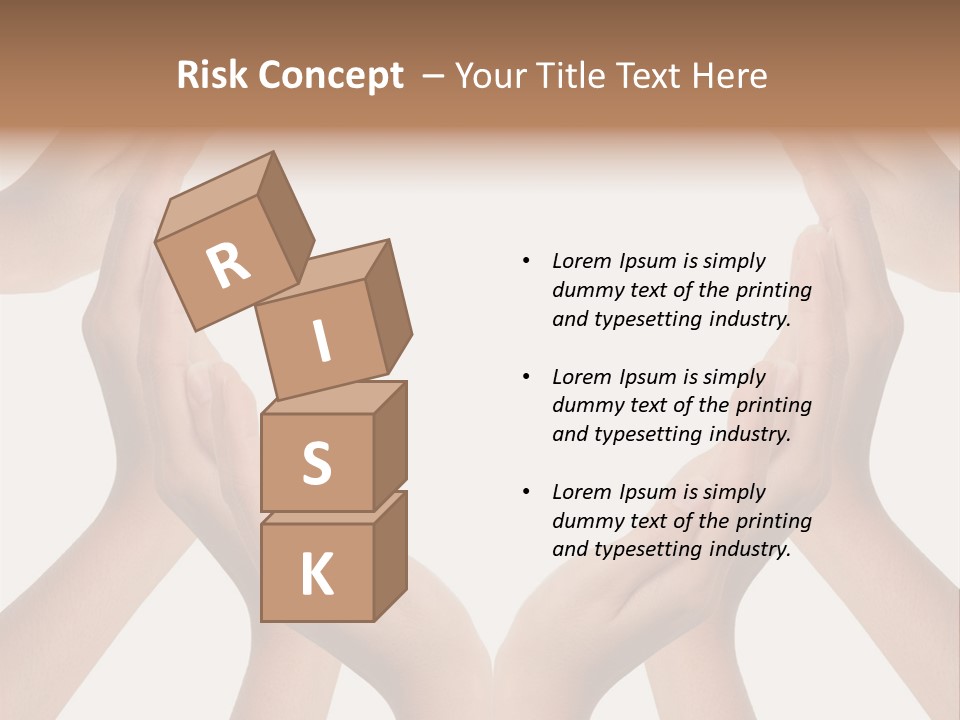 A Group Of Hands Making A Heart Shape PowerPoint Template