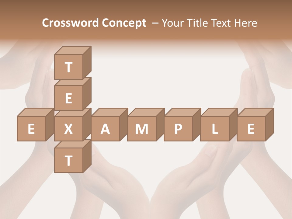 A Group Of Hands Making A Heart Shape PowerPoint Template
