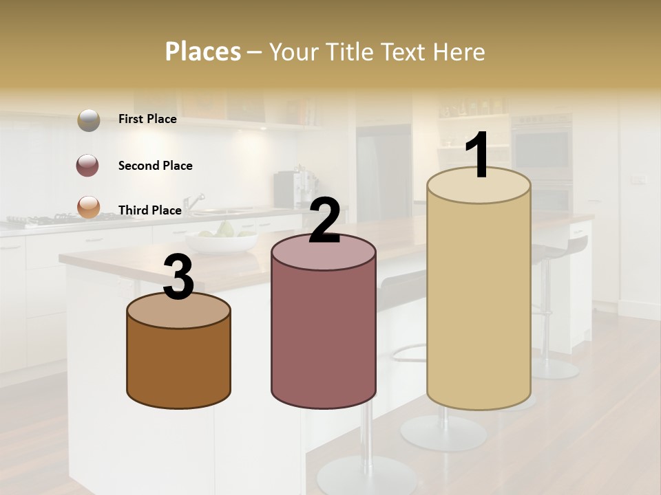 Design Kitchen Pendant Light PowerPoint Template