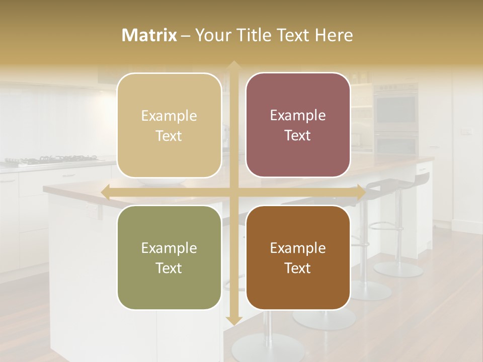 Design Kitchen Pendant Light PowerPoint Template