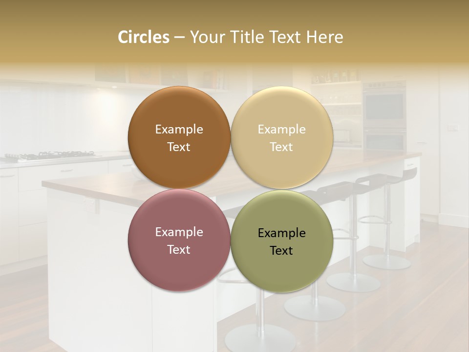 Design Kitchen Pendant Light PowerPoint Template