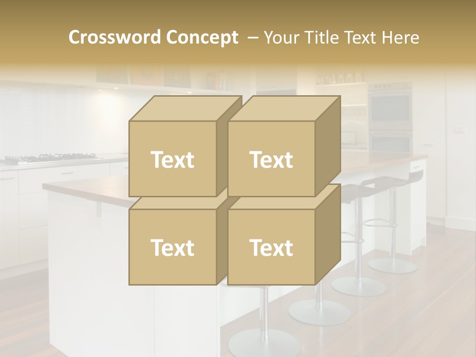 Design Kitchen Pendant Light PowerPoint Template