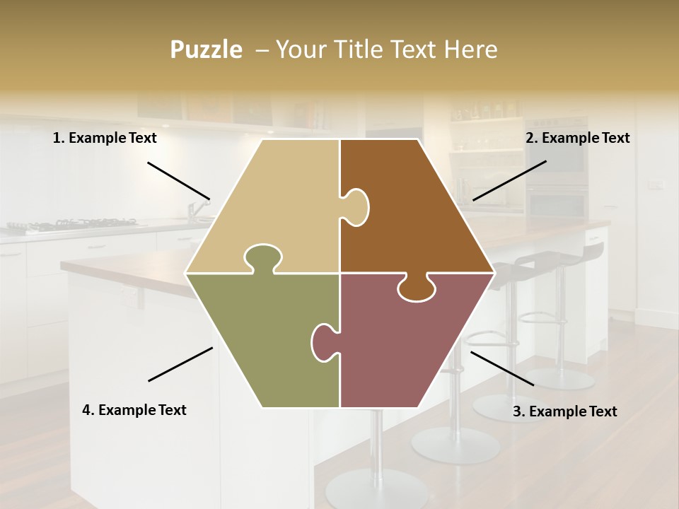 Design Kitchen Pendant Light PowerPoint Template