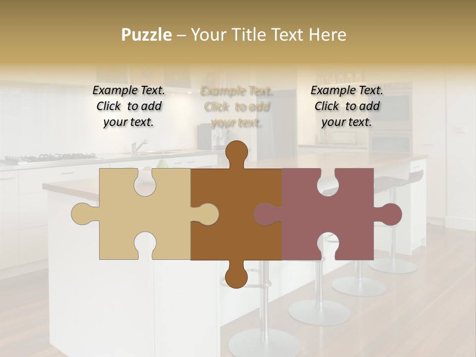 Design Kitchen Pendant Light PowerPoint Template