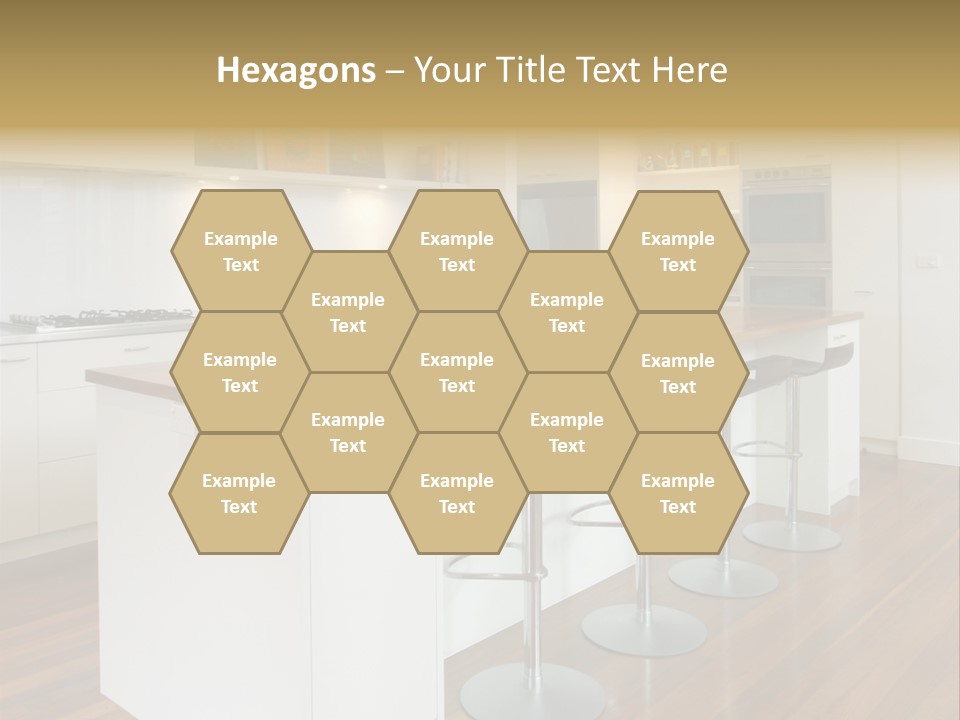 Design Kitchen Pendant Light PowerPoint Template