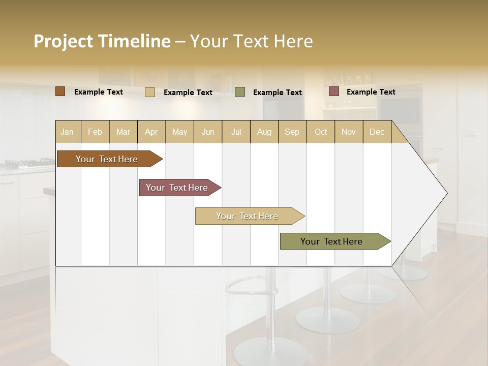 Design Kitchen Pendant Light PowerPoint Template