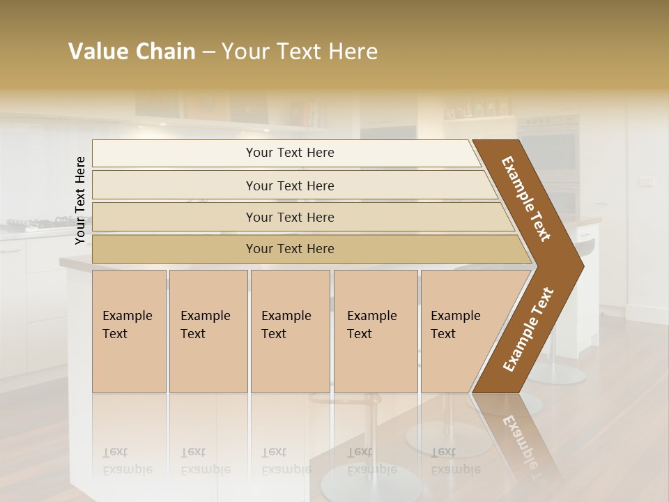 Design Kitchen Pendant Light PowerPoint Template