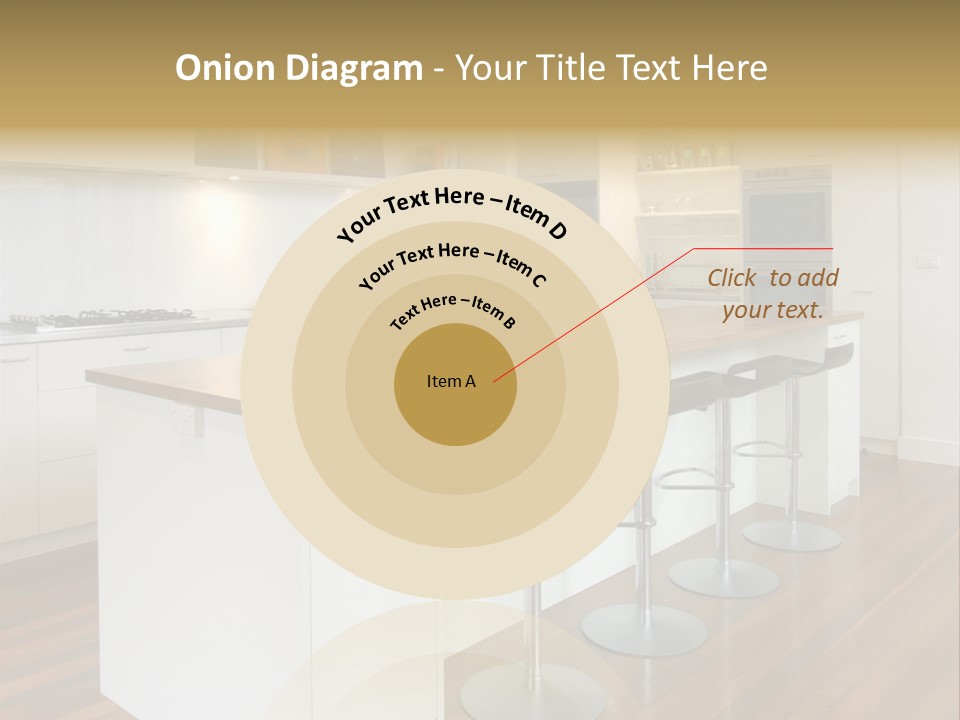 Design Kitchen Pendant Light PowerPoint Template