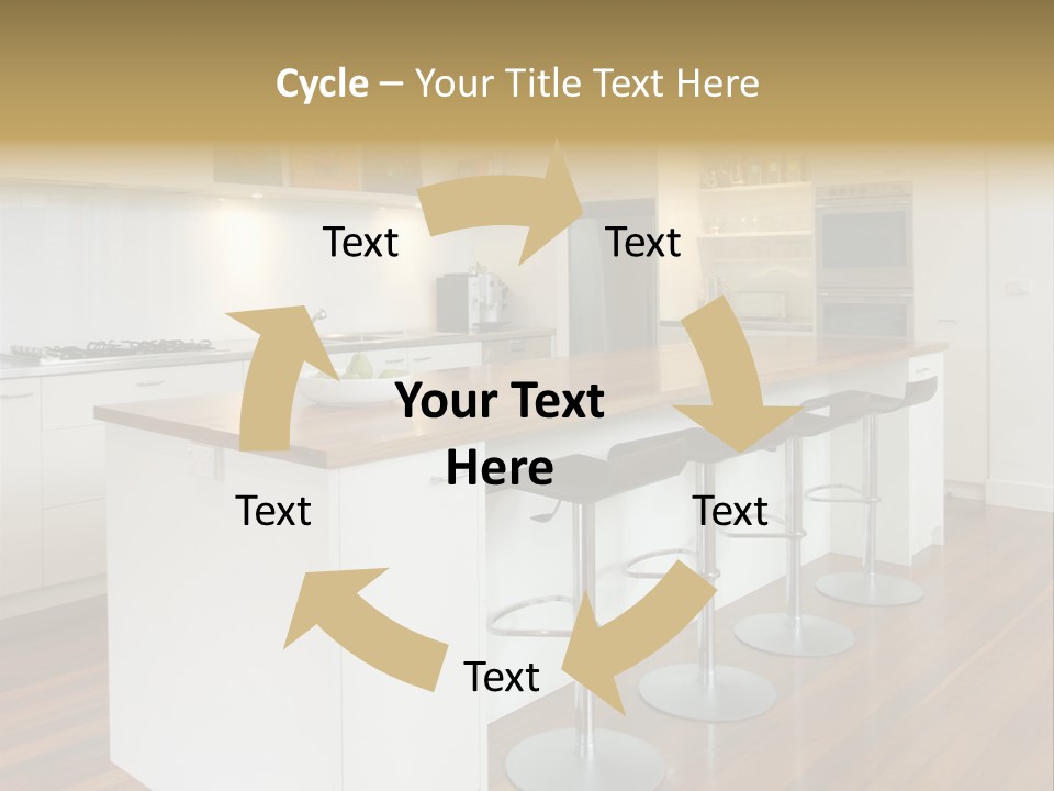 Design Kitchen Pendant Light PowerPoint Template