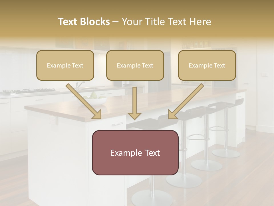 Design Kitchen Pendant Light PowerPoint Template