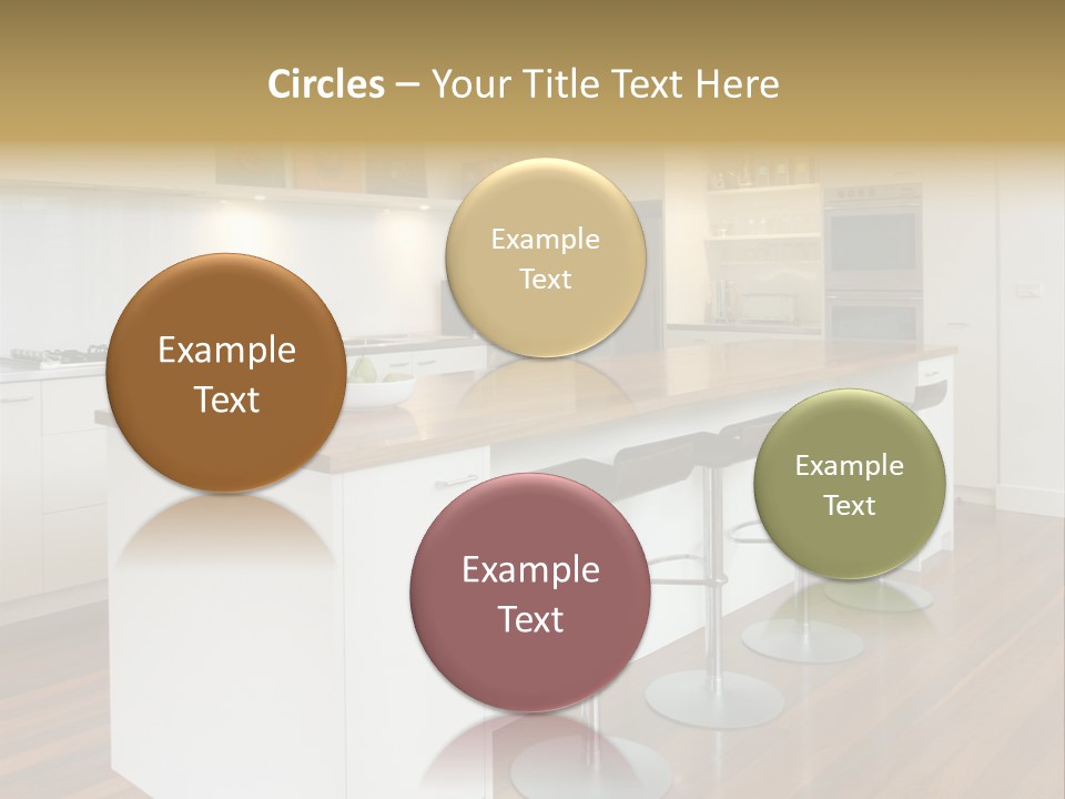 Design Kitchen Pendant Light PowerPoint Template