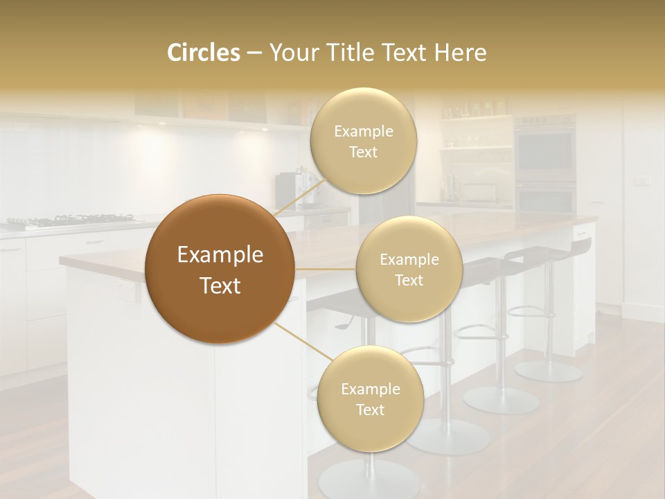 Design Kitchen Pendant Light PowerPoint Template