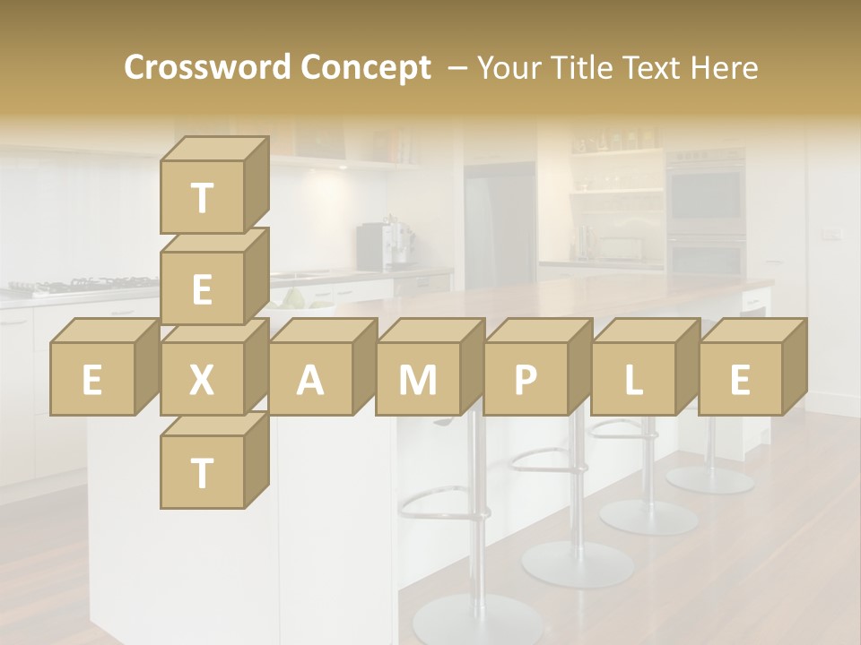 Design Kitchen Pendant Light PowerPoint Template