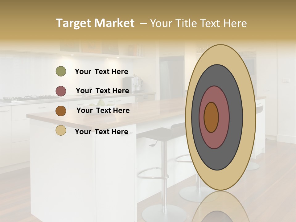 Design Kitchen Pendant Light PowerPoint Template