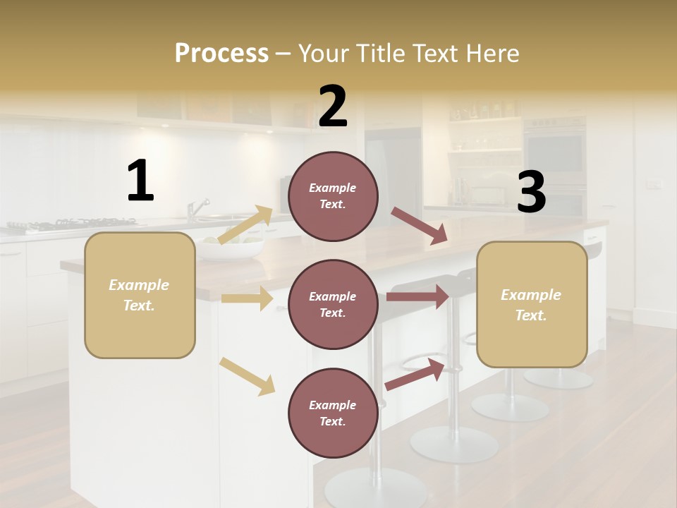 Design Kitchen Pendant Light PowerPoint Template