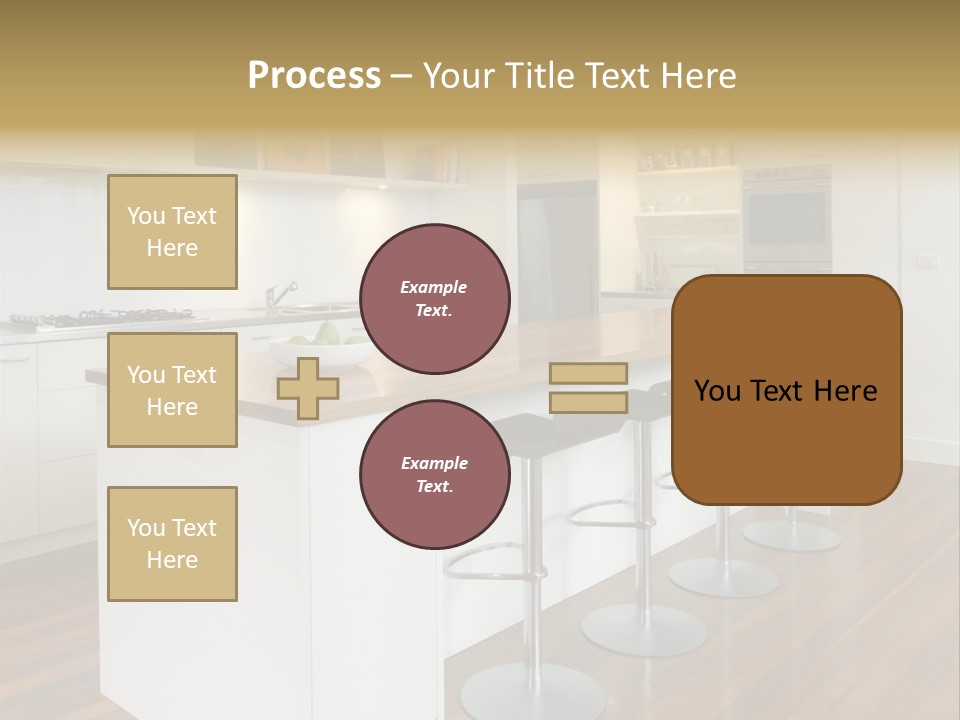 Design Kitchen Pendant Light PowerPoint Template