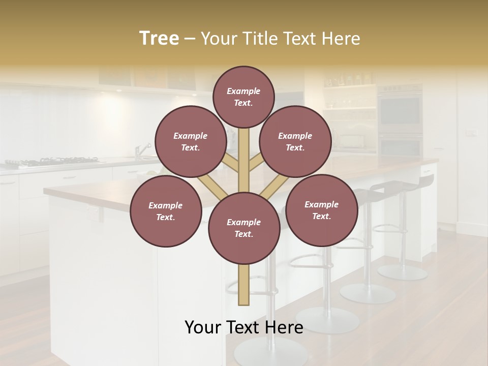 Design Kitchen Pendant Light PowerPoint Template