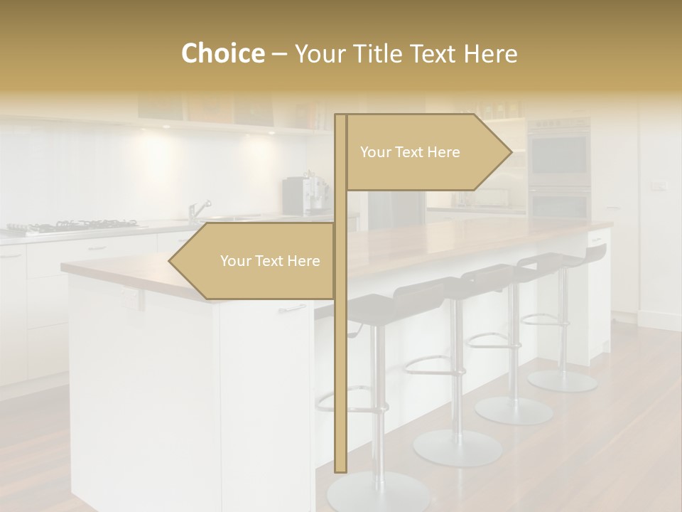 Design Kitchen Pendant Light PowerPoint Template