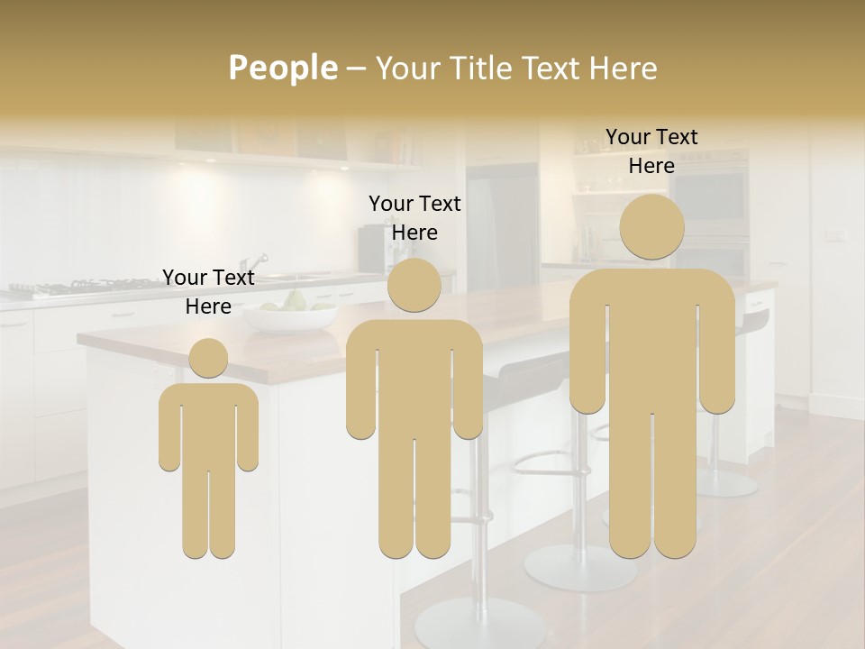 Design Kitchen Pendant Light PowerPoint Template