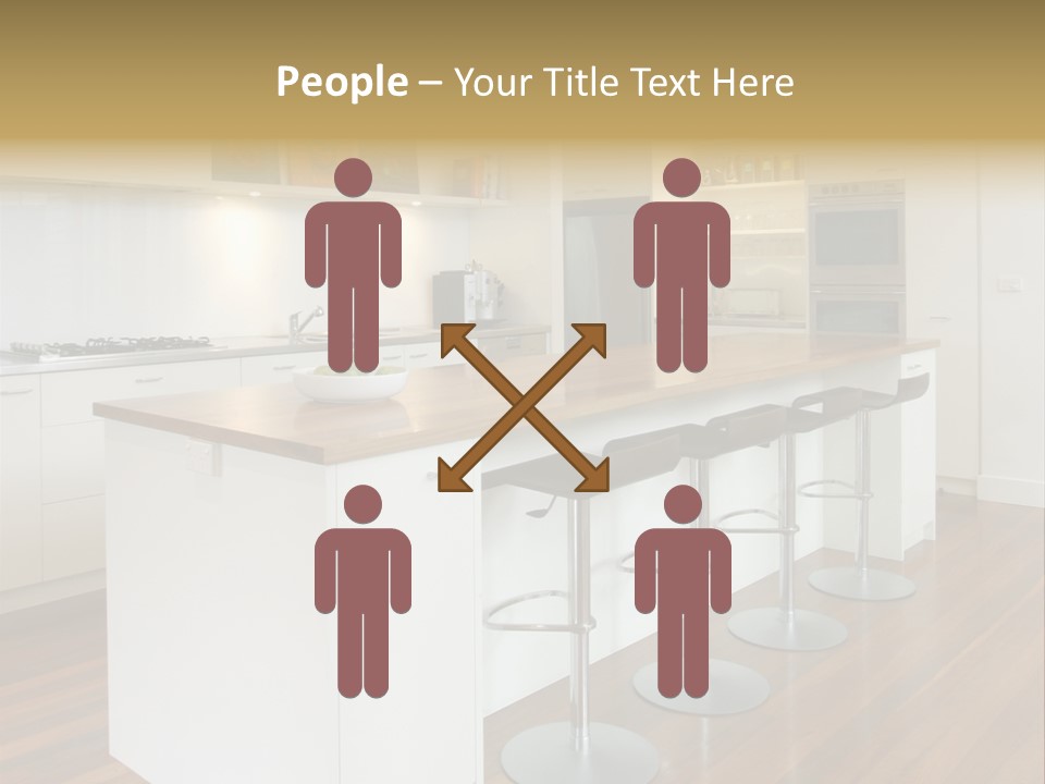 Design Kitchen Pendant Light PowerPoint Template