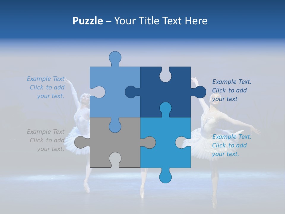 Ballet Active Jump PowerPoint Template