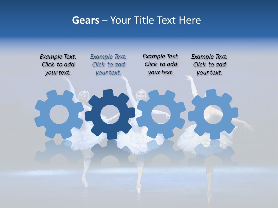 Ballet Active Jump PowerPoint Template